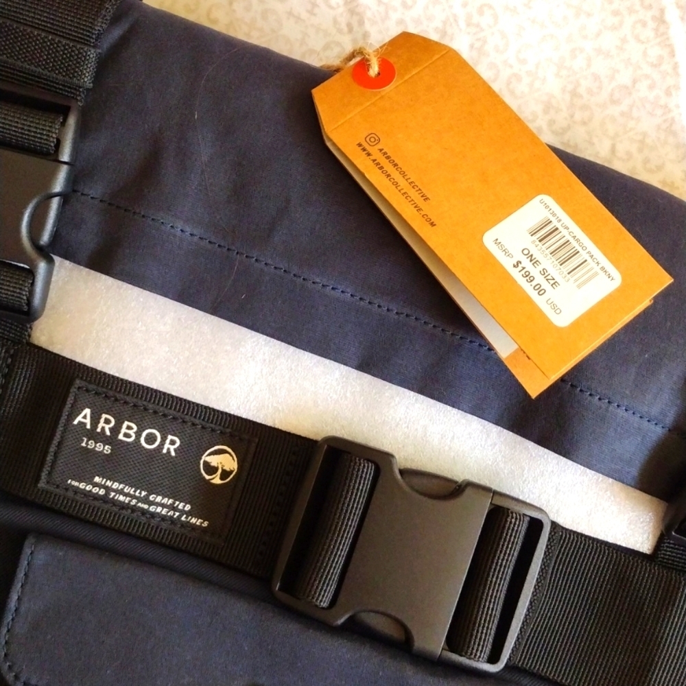 Arbor Cargo Roll top backpack NWT - Picture 2 of 11